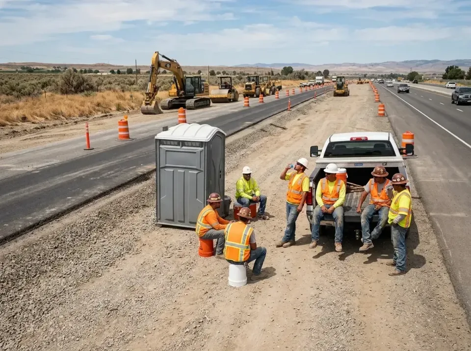 highway-road-construction-crew-007 — frequently asked questions, Porta Potty and Restroom Rentals in Denison, IA